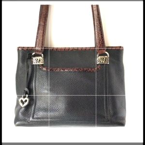 Brighton handbag black and brown